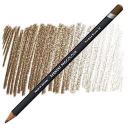 Derwent ProColour Colored Pencil - Vandyke Brown pencil and swatch