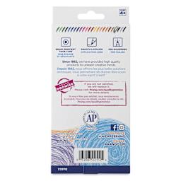 Prang Duo-Color Colored Pencils - Set of 24, back fo the packaging