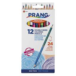 Prang Duo-Color Colored Pencils - Set of 24, front of the packaging