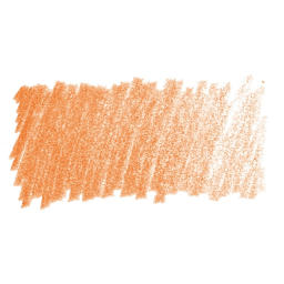 Caran d'Ache Colorblock Maxi Fluo Colored Pencil - Fluorescent Orange swatch