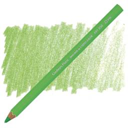 Caran d'Ache Colorblock Maxi Fluo Colored Pencil - Fluorescent Green pencil and swatch