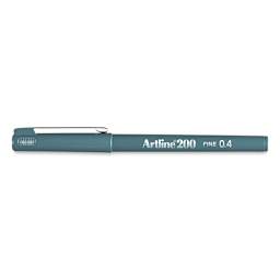 Artline 200 Writing Pen - 0.4 mm Tip, Dark Green