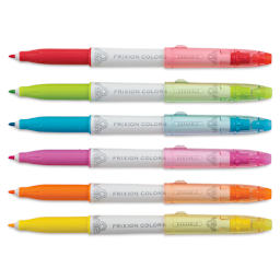 Pilot Frixion Colors Marker Pen Set - Bright Colors, Set of 6