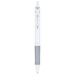 Acroball Pure White Advanced Ink Pen Silver