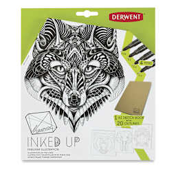 Graphik Line Maker Inked Up Fineliner Illustration Set Four Line Makers (.05, .1, .3 and .5)  - Peggable