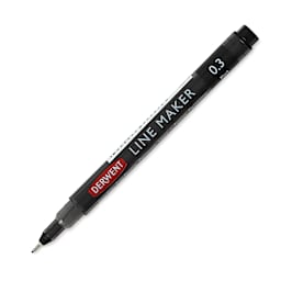 Derwent Line Makers - Black, 0.3 mm