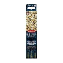 Derwent Line Makers - Sepia, Pkg of 3 (in package)