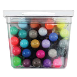 Sakura Gelly Roll Moonlight Pens - Assorted Colors, Set of 25, Fine Point showing colors through packaging