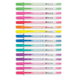 Sakura Gelly Roll Moonlight Pens -  Assorted Colors, Set of 16, Bold Point