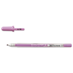 Sakura Gelly Roll Moonlight Pen - Pastel Pink, Bold Point, cap off