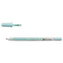 Sakura Gelly Roll Moonlight Pen - Pastel Green, Bold Point, cap off