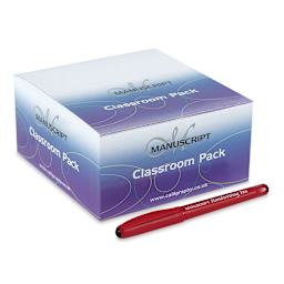 Manuscript Handwriting Pen Classroom Packs - Package of 40 pens with one removed
