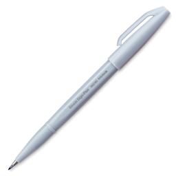 Pentel Arts Brush Tip Sign Pen - Light Gray (pen)