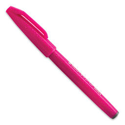 Pentel Arts Brush Tip Sign Pen - Pink