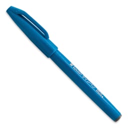 Pentel Arts Brush Tip Sign Pen - Sky Blue