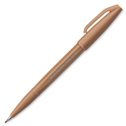 Pentel Arts Brush Tip Sign Pen - Pale Brown (pen)
