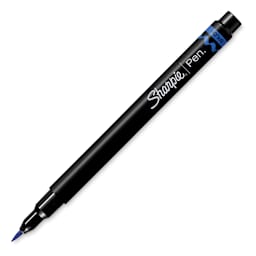 Sharpie Brush Tip Art Pen - Blue