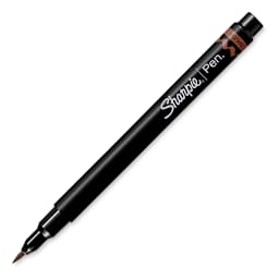 Sharpie Brush Tip Art Pen - Brown