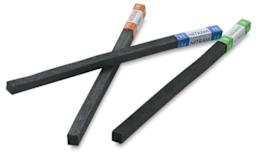 Nitram Academie Fusains Charcoal - one of each hardness shown