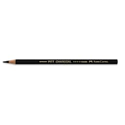Faber-Castell Pitt Charcoal Pencils - Hard Charcoal Pencil shown horizontally