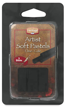 Heritage Char-Cole Artist Sticks, Set of 3