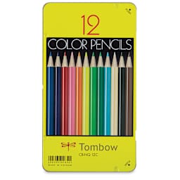 Tombow Color Pencil Sets - Front of package of 12 pc set