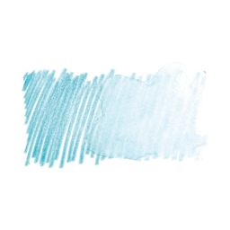 Faber Castell Goldfaber Aqua Watercolor Pencil - Light Cobalt Turquoise 154 swatch