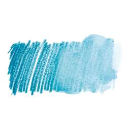 Faber Castell Goldfaber Aqua Watercolor Pencil - Cobalt Turquoise 153 swatch