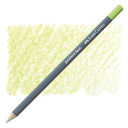 Faber Castell Goldfaber Aqua Watercolor Pencil - Pastel May Green 470 pencil and swatch