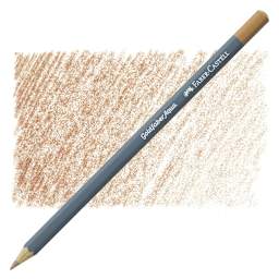 Faber Castell Goldfaber Aqua Watercolor Pencil - Pastel Umber 480 pencil and swatch
