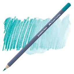 Faber Castell Goldfaber Aqua Watercolor Pencil - Cobalt Green 156 pencil and swatch