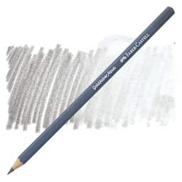 Faber Castell Goldfaber Aqua Watercolor Pencil - Cold Gray IV 233 pencil and swatch