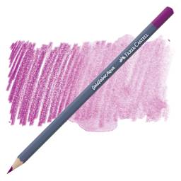 Faber Castell Goldfaber Aqua Watercolor Pencil - Crimson 134 pencil and swatch