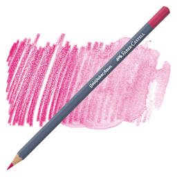 Faber Castell Goldfaber Aqua Watercolor Pencil - Fuchsia 123 pencil and swatch