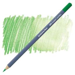 Faber Castell Goldfaber Aqua Watercolor Pencil - Grass Green 166 pencil and swatch