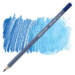 Faber Castell Goldfaber Aqua Watercolor Pencil - Helioblue Reddish 151 pencil and swatch