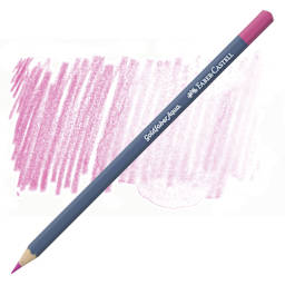 Faber Castell Goldfaber Aqua Watercolor Pencil - Light Magenta 119 pencil and swatch