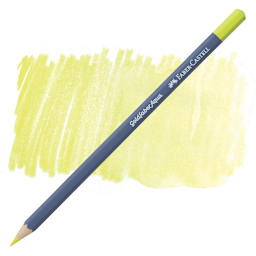Faber Castell Goldfaber Aqua Watercolor Pencil - Light Yellow Glaze 104 pencil and swatch