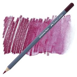 Faber Castell Goldfaber Aqua Watercolor Pencil - Magenta 133 pencil and swatch