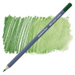 Faber Castell Goldfaber Aqua Watercolor Pencil - Permanent Green 167 pencil and swatch