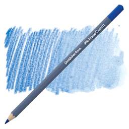 Faber Castell Goldfaber Aqua Watercolor Pencil - Ultramarine 120 pencil and swatch
