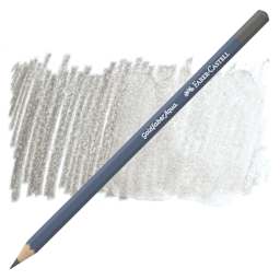 Faber Castell Goldfaber Aqua Watercolor Pencil - Warm Gray IV 273 pencil and swatch