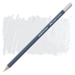 Faber Castell Goldfaber Aqua Watercolor Pencil -  White 101 pencil and swatch