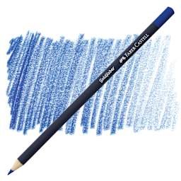 Faber-Castell Goldfaber Color Pencil - Cobalt Blue 143 pencil and swatch