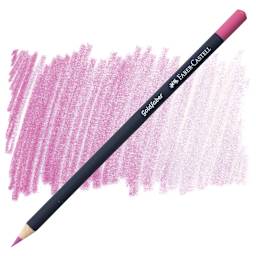 Faber-Castell Goldfaber Color Pencil - Light Magenta 119 pencil and swatch