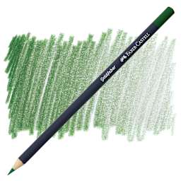 Faber-Castell Goldfaber Color Pencil - Permanent Green Olive 167 pencil and swatch