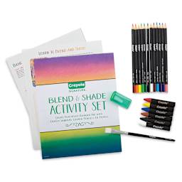 Crayola Signature Blend & Shade Activity Set