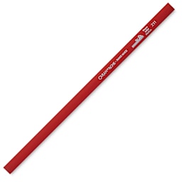 Caran D 'Ache Carpenter Pencils - Medium hard Red pencil at angle
