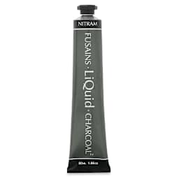 Nitram Liquid Charcoal - front view of 50 ml tube