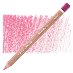 Cretacolor Mega Colored Pencil - Magenta pencil and swatch